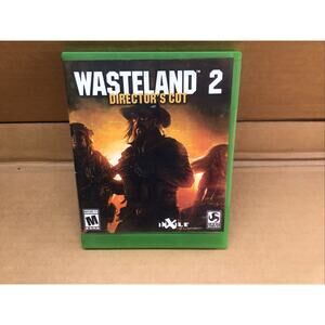 Wasteland 2 Directors Cut Microsoft Xbox One Game Case Manual Tested